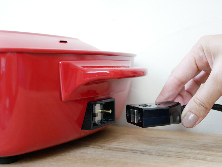 BRUNOグランデサイズのホットプレート本体と付属プレート