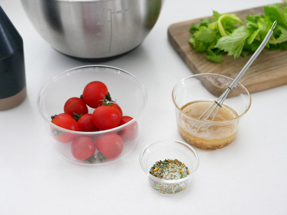 KINTO CASTガラスボウル、シンプルなデザイン