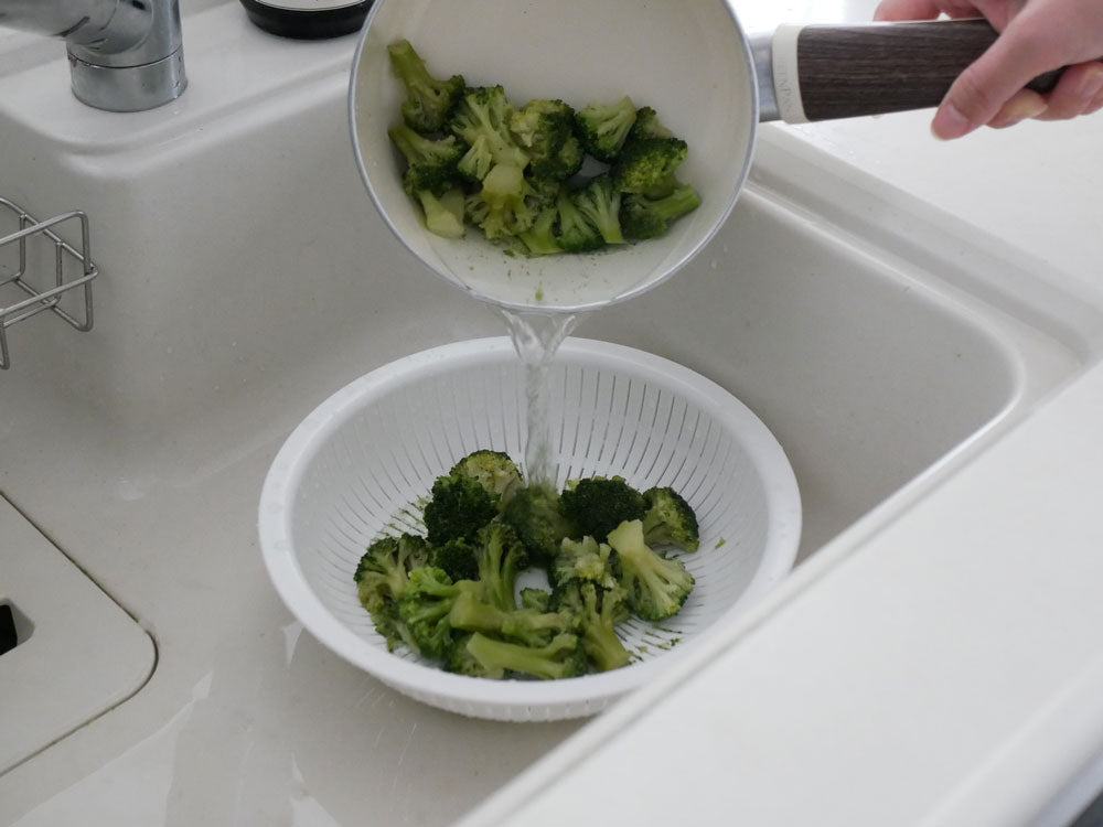 like-it製 米とぎ用ザルとボウルのセット