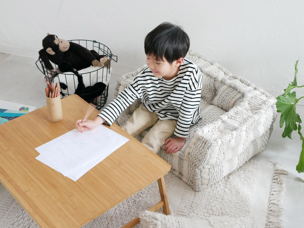 アデペシュ製手作りブロックマルチキッズソファ