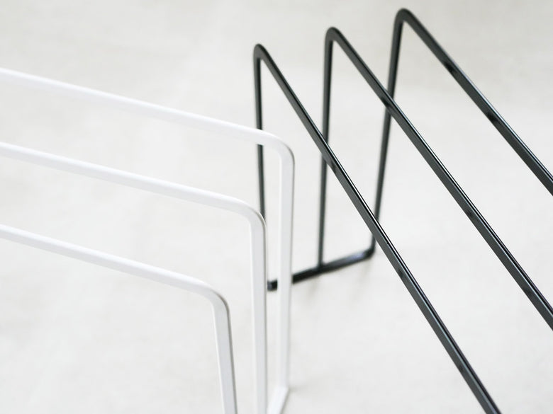 YAMAZAKI製タワー型スチール布巾ハンガー