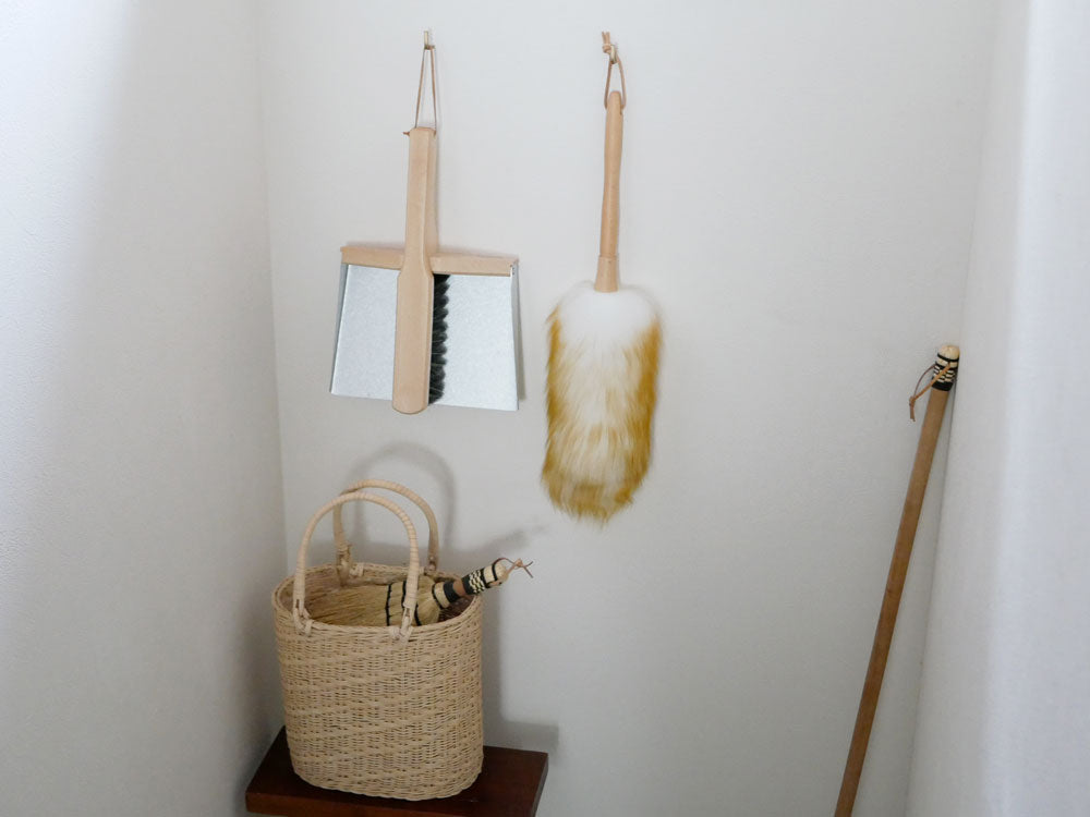 FUJIEIブランドの天然素材ウールダスター