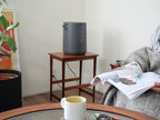 【THREEUP/スリーアップ】お部屋になじむスチーム加湿器 スチームポット 3L