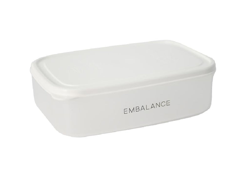 《単品》【EMBALANCE/エンバランス】電子レンジにも使える 食材を美味しく保つ保存容器 レクタングルコンテナ