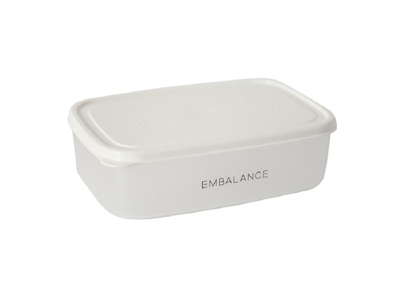 《単品》【EMBALANCE/エンバランス】電子レンジにも使える 食材を美味しく保つ保存容器 レクタングルコンテナ