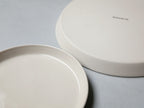 MOHEIM/モヘイムの陶磁器プレートセット、サイズ260mm、210mm、150mm