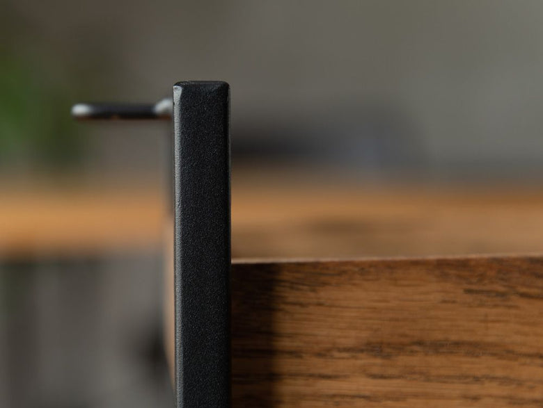 アデペシュ POLポル ムービングワゴンのオーク無垢材オイル仕上げの木製天板