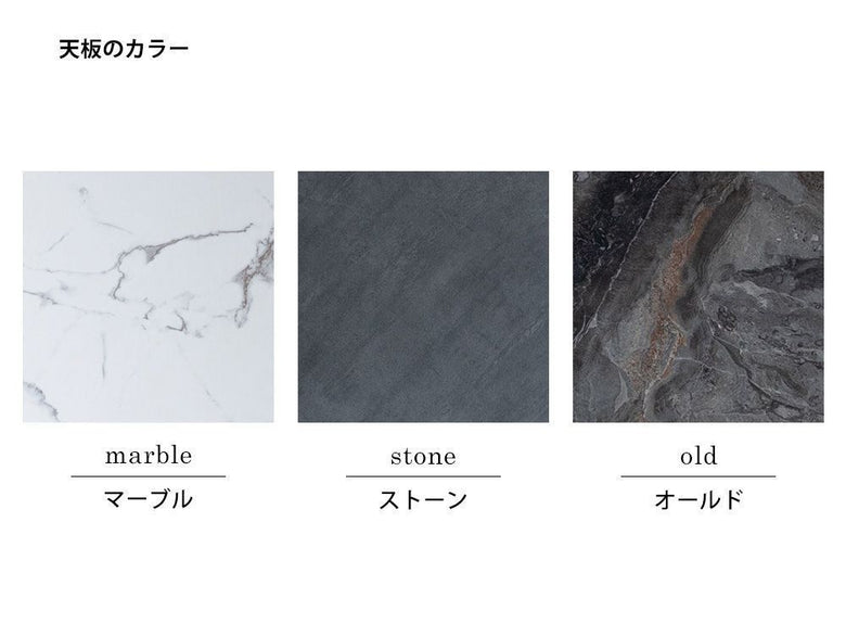 アデペシュPOLポルムービングワゴンのシルバースチールフレームと大理石タイル天板を示す画像