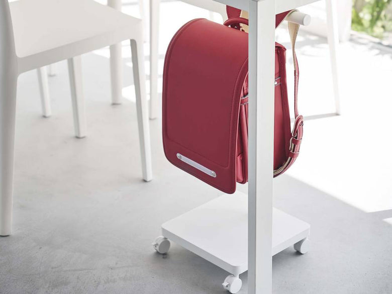 【smart/スマート】ランドセル収納ワゴンとプラスチック製アームレスト付き椅子