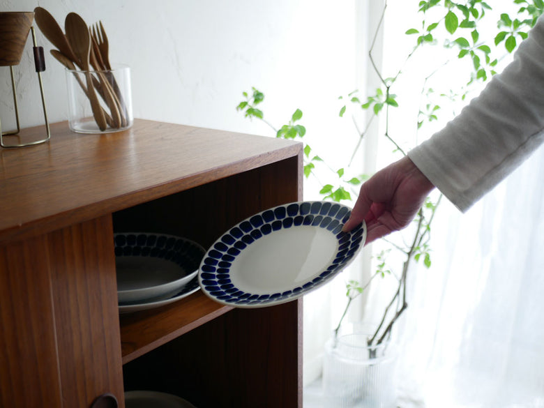 アラビア24hトゥオキオの磁器製プレートとディーププレートセット