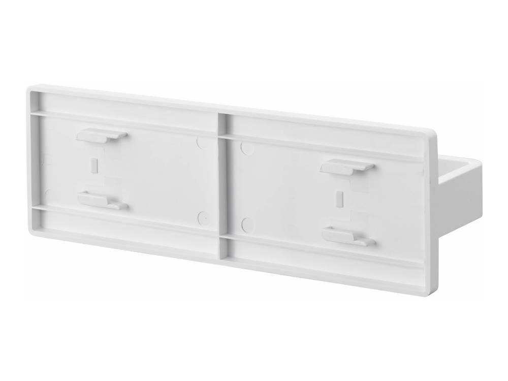 光沢のある壁面に取り付けられたABS樹脂製ミストフィルムフックタオルハンガー W18