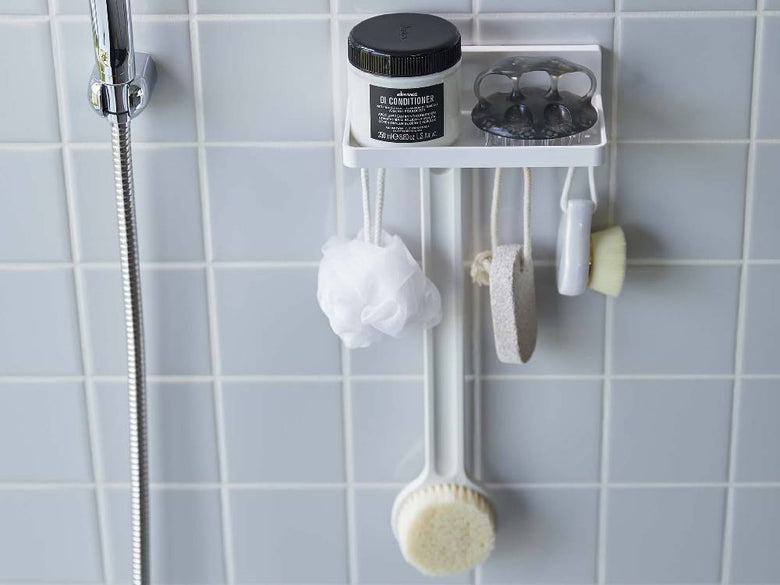 銀色のプラスチック製フィルムフックが4つ取り付けられたMISTミストトレー W18