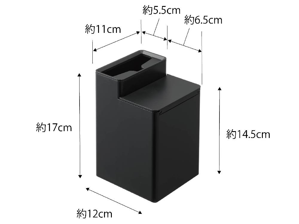 クリーナーシート収納機能を備えた「tower/タワー」トイレワイパースタンド
