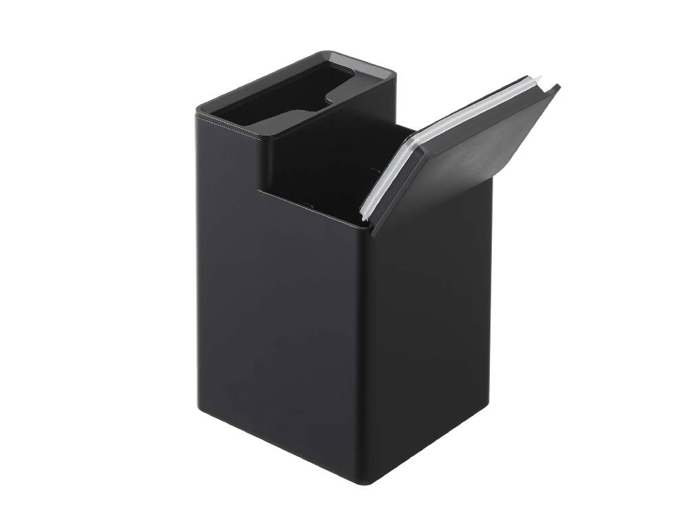 プラスチック製のクリーナーシート収納付きトイレワイパースタンド【tower】