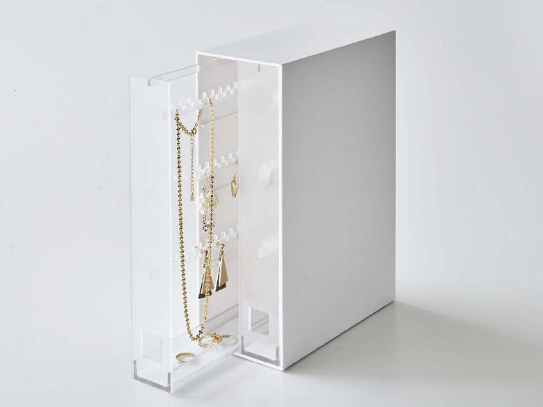 タワー型ネックレス＆ピアス収納用ディスプレイボックス
