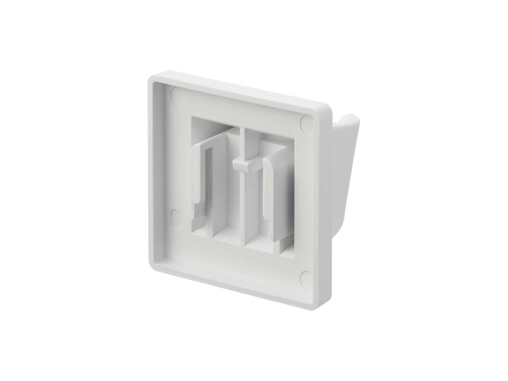 バスルームの壁に設置されたプラスチック製【MIST/ミスト】フィルムフックシャワーホルダー