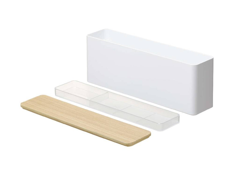 tosca/トスカ ネイル収納ケースのプラスチックボックスと天然木蓋