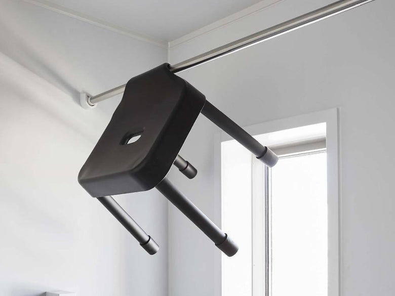 銀色のアルミニウム合金製【MIST/ミスト】引っ掛け風呂イス SH30