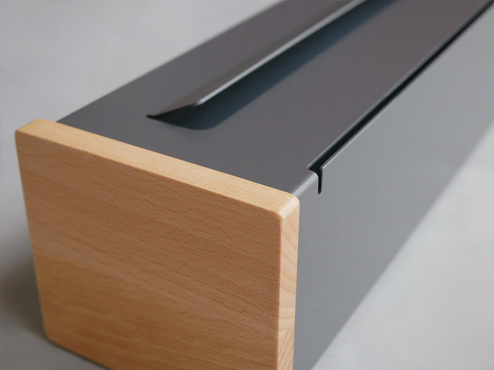 【ideaco】魅せるコストコ大容量ラップケースの高級木目デザイン