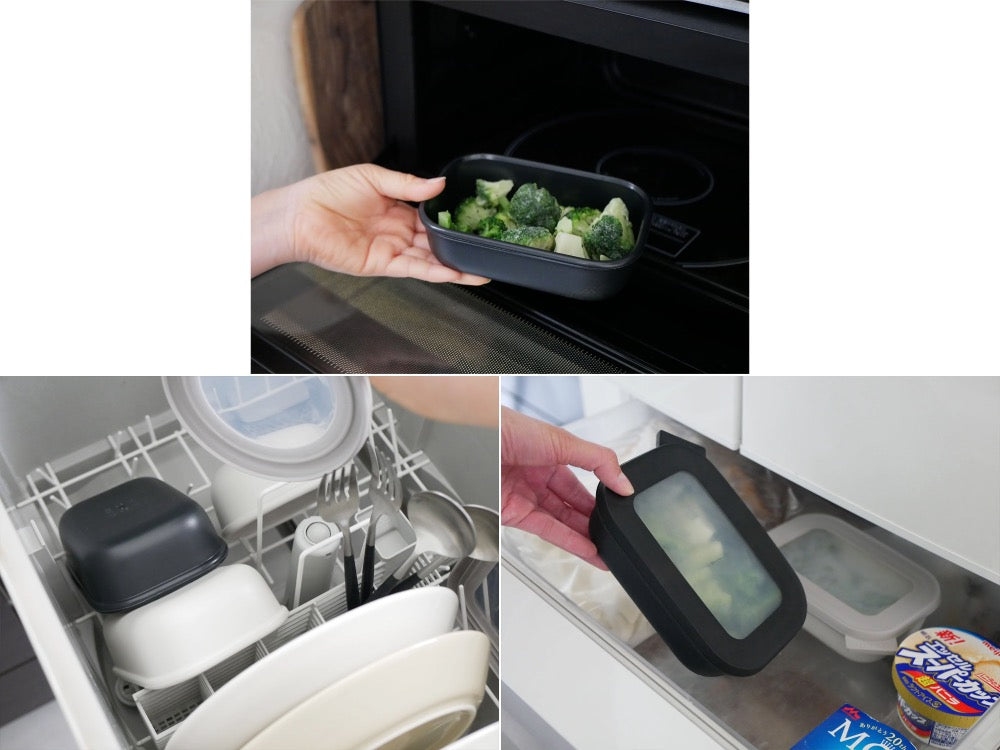 MEPALマルチ保存容器サーキュラ 各種サイズとカラーの密閉キッチン保存用セット