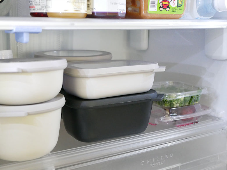 MEPAL（メパル）の汁漏れしにくいマルチ保存容器サーキュラ丸型350mlホワイト