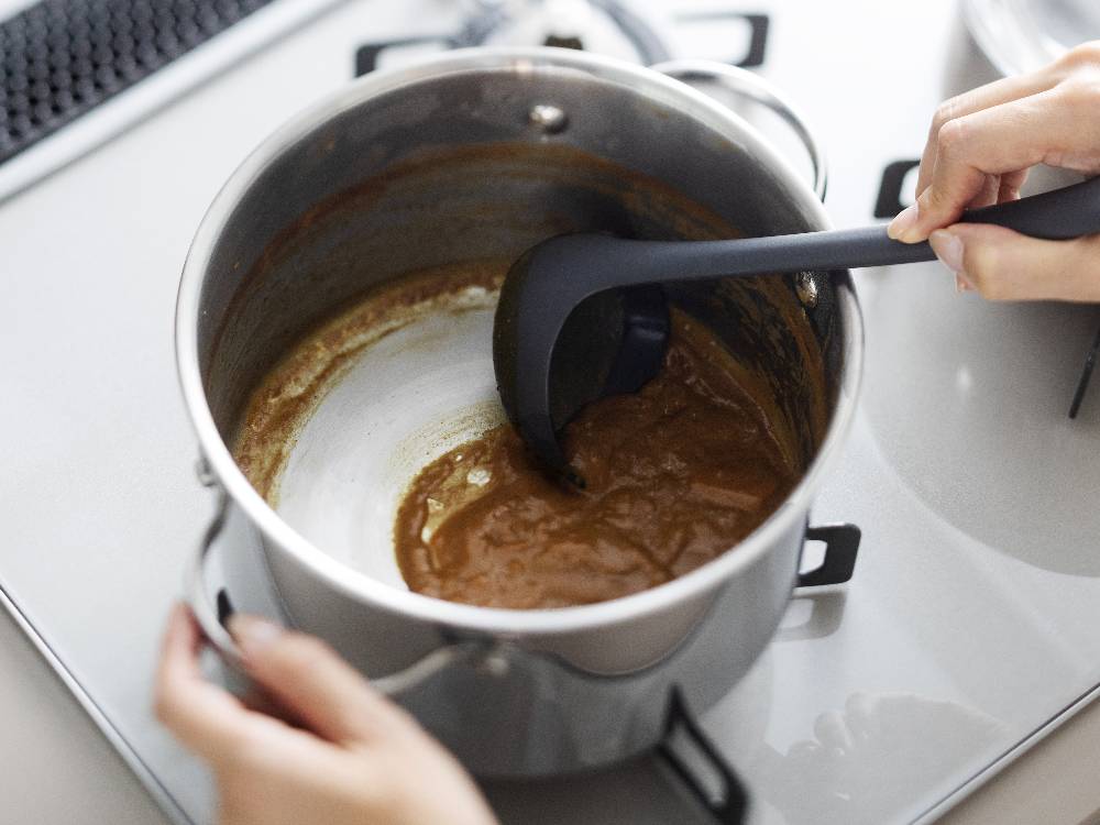 【marna/マーナ】マーナのきほんお玉、耐熱230℃のシリコーンゴム製調理用スプーン、食器洗い乾燥機対応