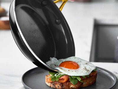 【GREENPAN/グリーンパン】ストゥディオ　フライパン/エッグパン/ガラス蓋