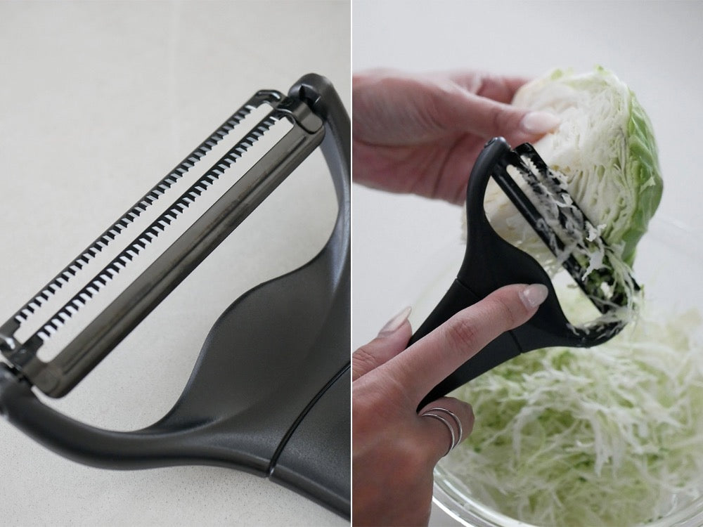 NONOJIの限定ブラックキャベピィMAXとサラダおろしがセットになったキッチン用品