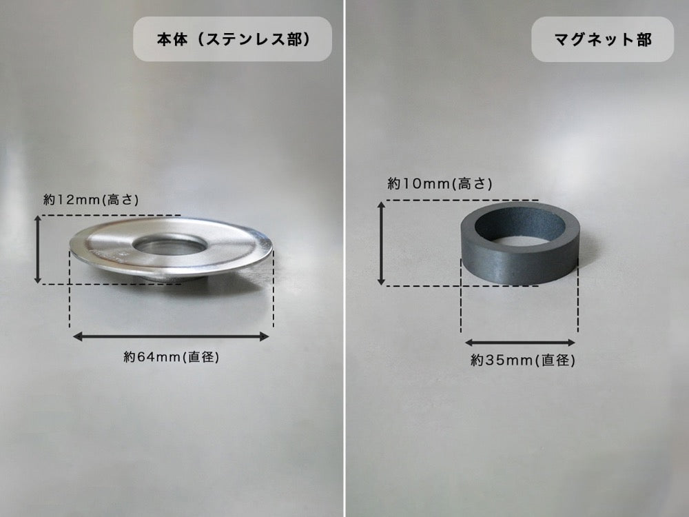 ヒューバス HUBATH 洗面台用ヘアーキャッチャーがステンレス製の排水口に取り付けられている様子