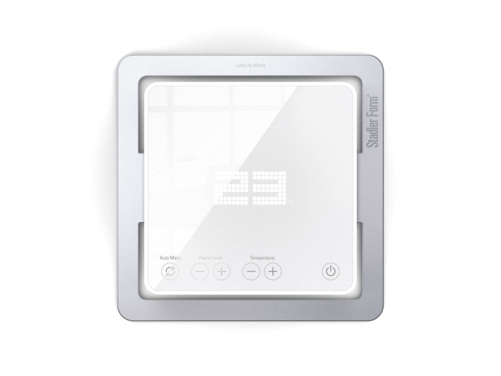 スタドラフォーム Anna big ファンヒーターのホワイトモデルの正面写真