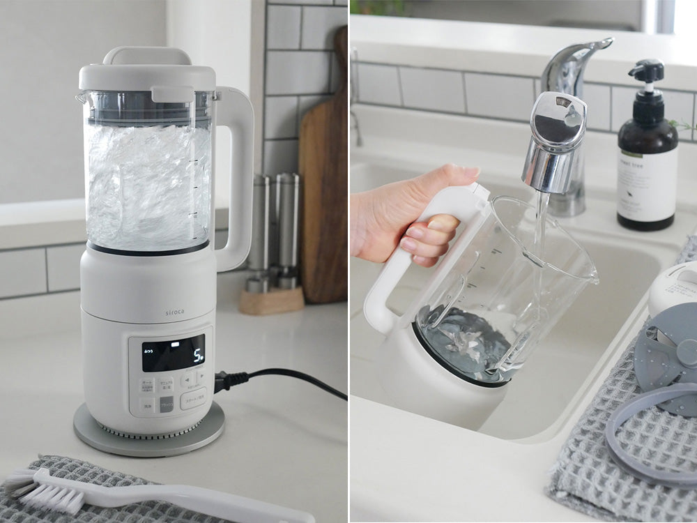 シロカおうちシェフ ヒーター機能付きブレンダー本体の画像