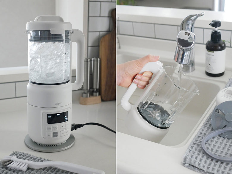 シロカおうちシェフ ヒーター機能付きブレンダー本体の画像