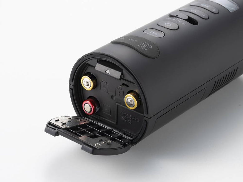 ホワイト防災ラジオ本体の画像