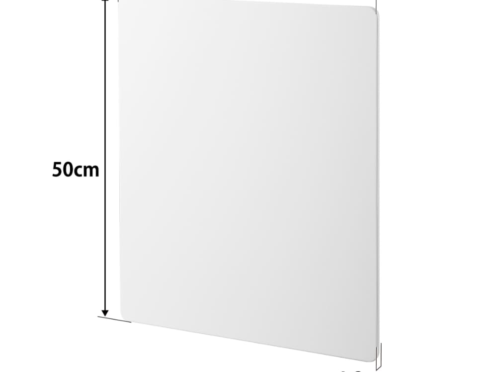 タワー フィルムフックスチールパネル本体と付属のフィルムフックが並んでいる画像