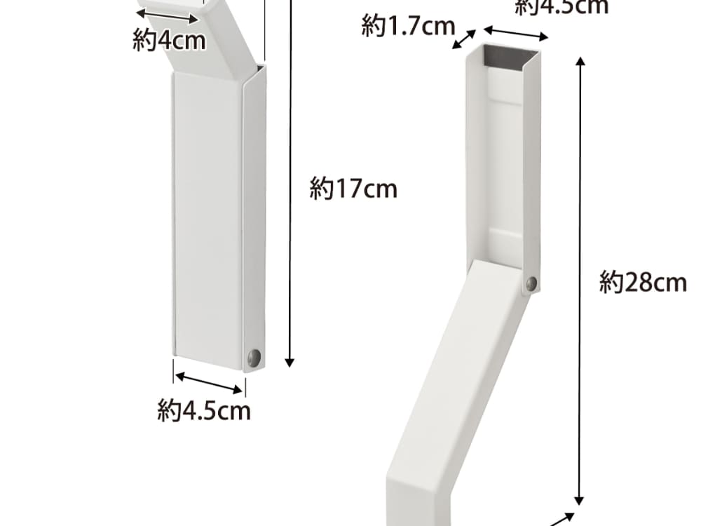 タワーシリーズのプラスチック製マグネット折り畳みドアストッパー