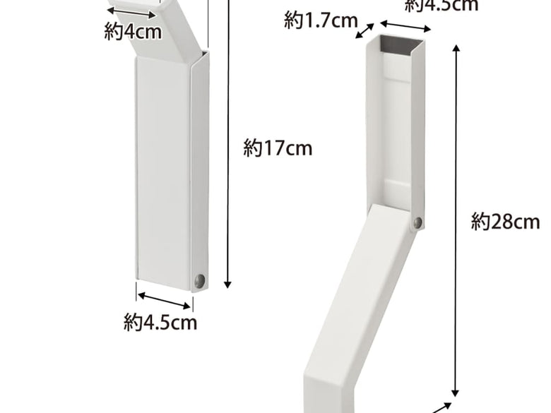 タワーシリーズのプラスチック製マグネット折り畳みドアストッパー