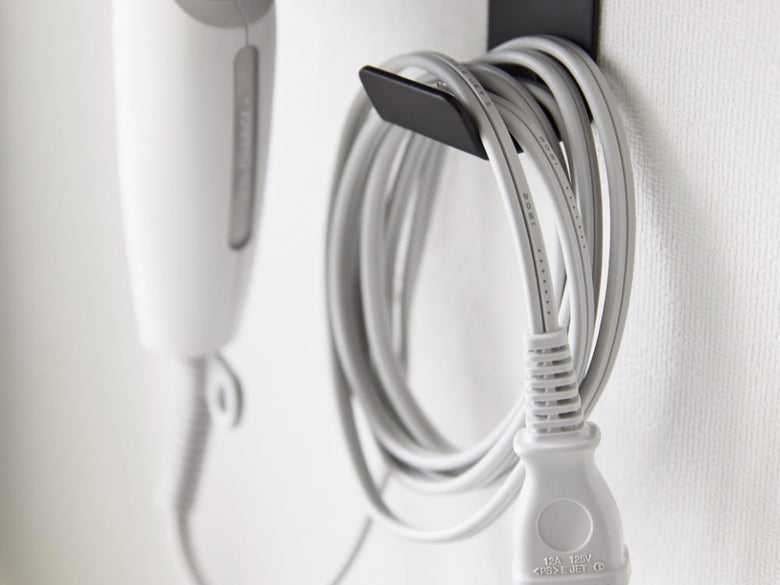 タワー石こうボード対応ウォールドライヤーホルダー、スチール製で石こうボードに取り付け可能なデザイン