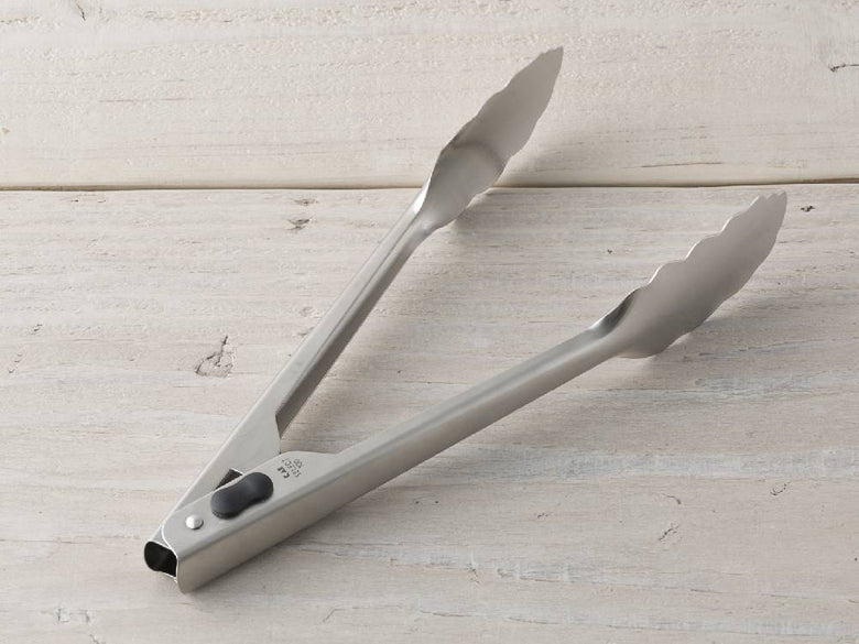 SELECT100 トング 24cm、18-8ステンレススチール製のキッチン用調理トング