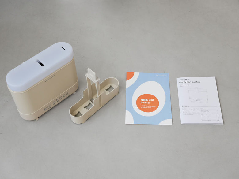レコルトのエッグ＆ボイルクッカーとパッケージ