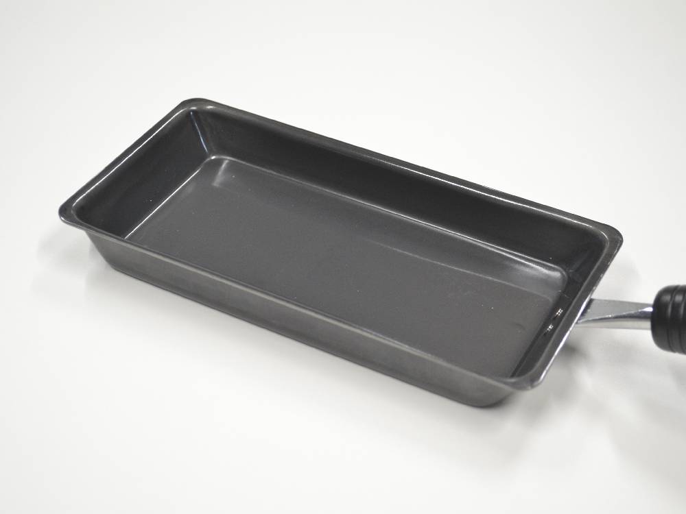 卵1個で使用する鉄製フライパン