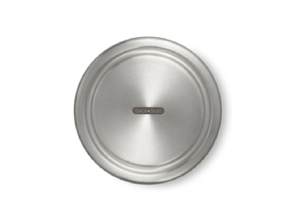 black+blumの耐熱ガラスランチポット、シリコン内蓋とステンレス外蓋付き