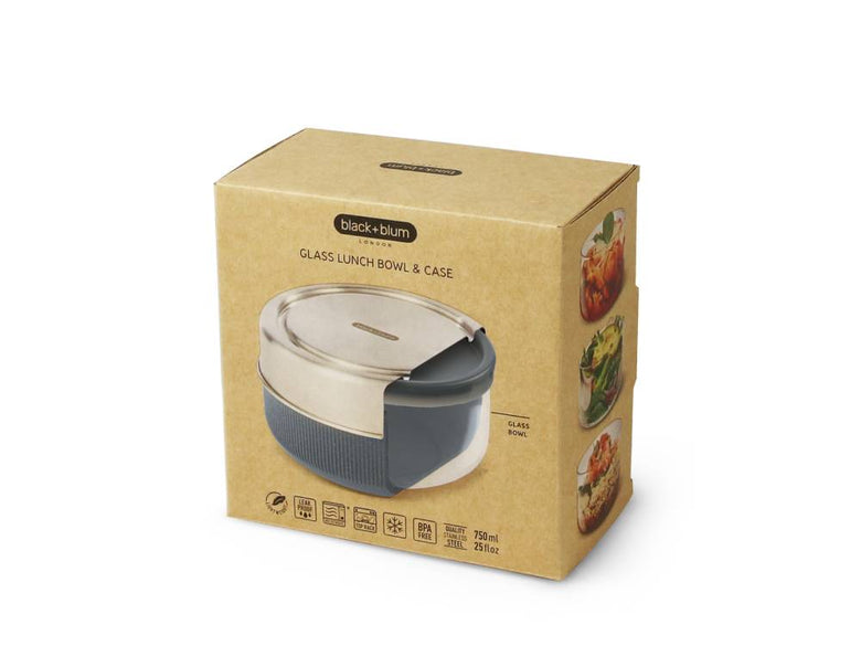 ブラックブルムのグラスランチポットとボウル
