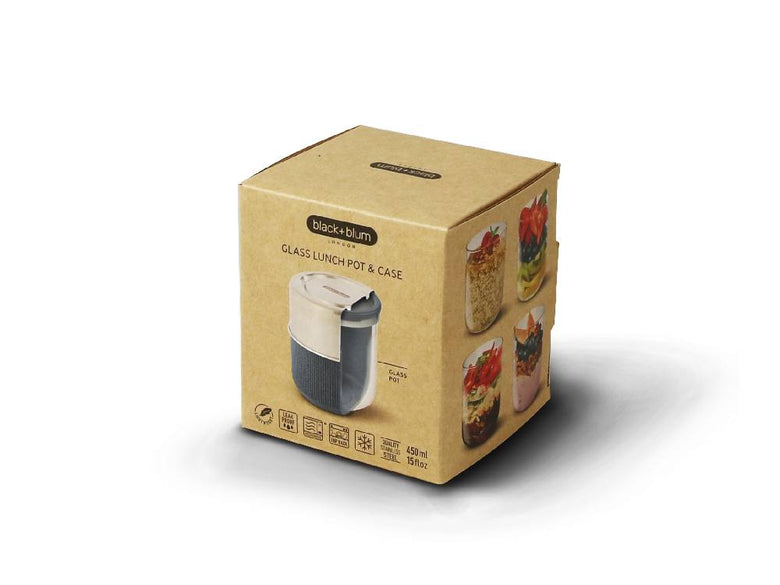 ブラックブルムのガラスランチポットとボウル