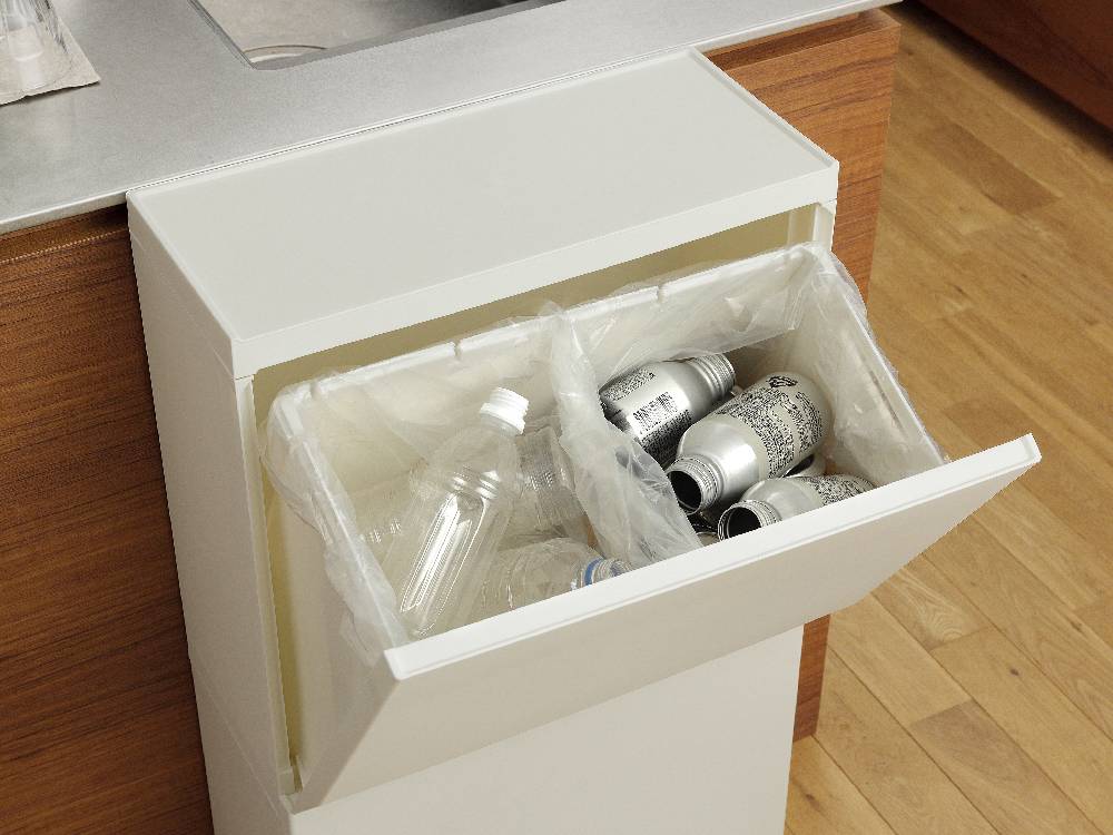 SOLOWペダル分別ストッカー2段45L