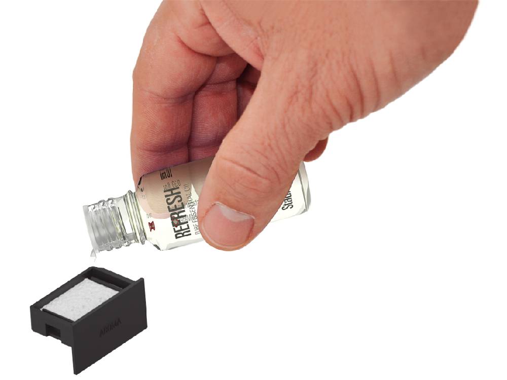 スタドラフォーム George エアウォッシャー用のプラスチック製ラベル付きボトル