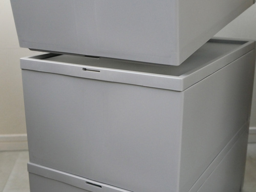 ライクイットの灰色クローゼットシステム引出し