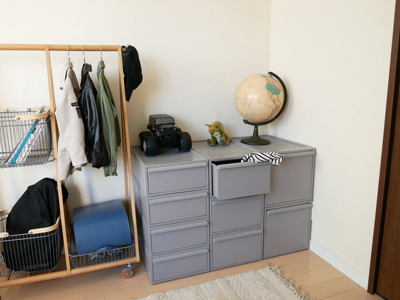 like-itクローゼットシステムの引出し収納