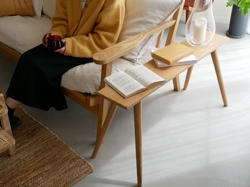 Comore Sunのチークベンチとクッション