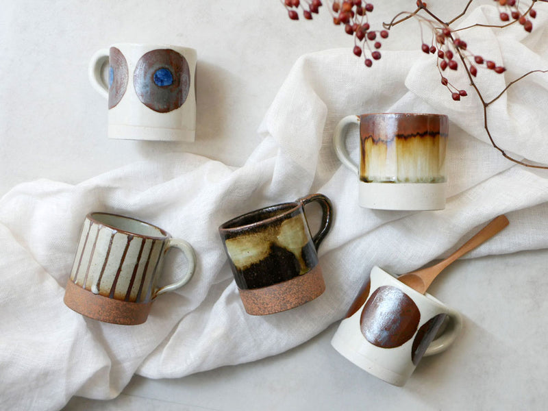 adepecheの美濃焼手作りマグ『OTOHA』