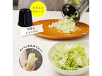 野菜もかき氷も簡単サクッとこれ１台 「どこでもハンディ電動スライサー」